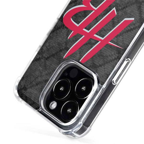 NBA Houston Rockets Dark Rust iPhone 13 Pro MagSafe Case