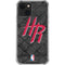 NBA Houston Rockets Dark Rust iPhone 14 Clear Case