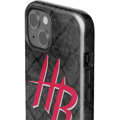 NBA Houston Rockets Dark Rust iPhone 15 Impact Case