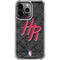 NBA Houston Rockets Dark Rust iPhone 14 Pro Clear Case