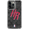 NBA Houston Rockets Dark Rust iPhone 15 Pro Clear Case