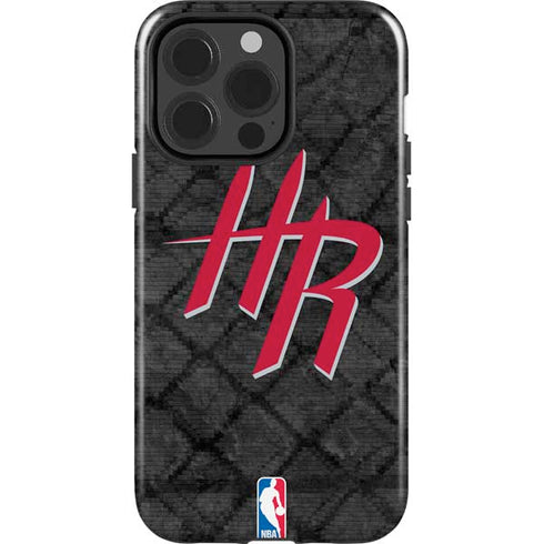 NBA Houston Rockets Dark Rust iPhone 15 Pro Impact Case