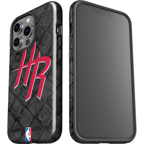 NBA Houston Rockets Dark Rust iPhone 15 Pro Impact Case