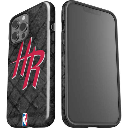 NBA Houston Rockets Dark Rust iPhone 15 Pro Max Impact Case