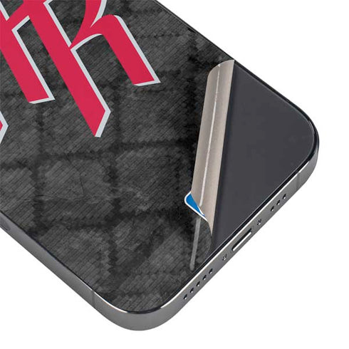 NBA Houston Rockets Dark Rust iPhone 14 Pro Max Skin