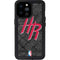 NBA Houston Rockets Dark Rust iPhone 14 Pro Max Waterproof Case