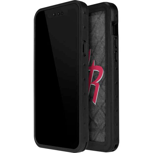 NBA Houston Rockets Dark Rust iPhone 14 Pro Max Waterproof Case