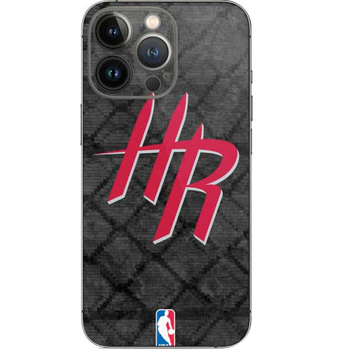 NBA Houston Rockets Dark Rust iPhone 15 Pro Skin