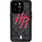 NBA Houston Rockets Dark Rust iPhone 14 Pro Waterproof Case