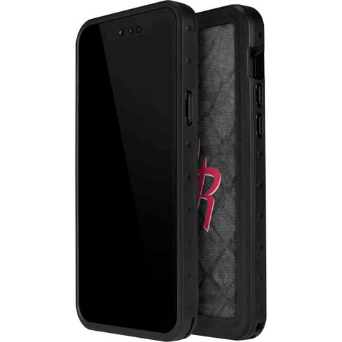 NBA Houston Rockets Dark Rust iPhone 15 Waterproof Case