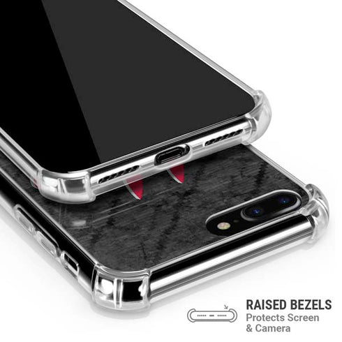 NBA Houston Rockets Dark Rust iPhone 7/8 Plus Clear Case