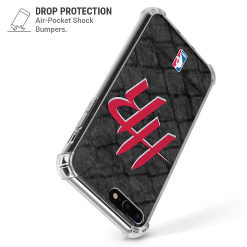 NBA Houston Rockets Dark Rust iPhone 7/8 Plus Clear Case