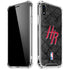 NBA Houston Rockets Dark Rust iPhone XR Clear Case
