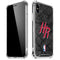 NBA Houston Rockets Dark Rust iPhone XS Max Clear Case
