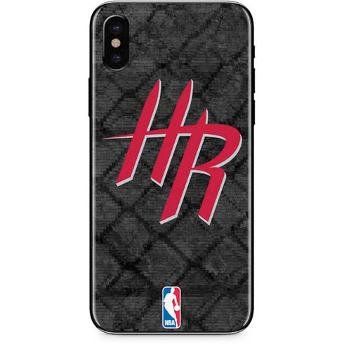 NBA Houston Rockets Dark Rust iPhone XS Max Skin