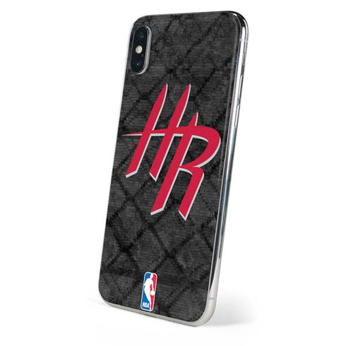 NBA Houston Rockets Dark Rust iPhone XS Skin