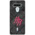 NBA Houston Rockets Dark Rust LG Stylo 6 Clear Case