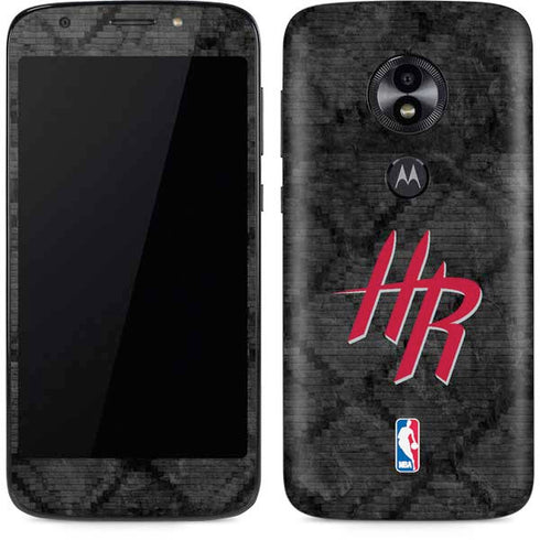 NBA Houston Rockets Dark Rust Moto E5 Play Skin