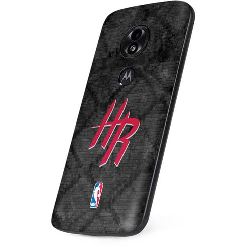NBA Houston Rockets Dark Rust Moto E5 Play Skin
