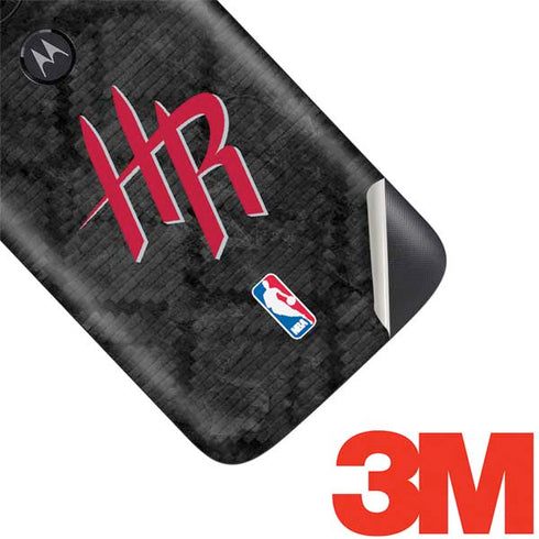NBA Houston Rockets Dark Rust Moto E5 Play Skin