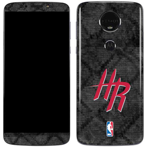 NBA Houston Rockets Dark Rust Moto E5 Plus Skin