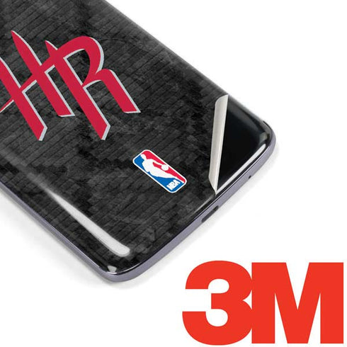 NBA Houston Rockets Dark Rust Moto E5 Plus Skin