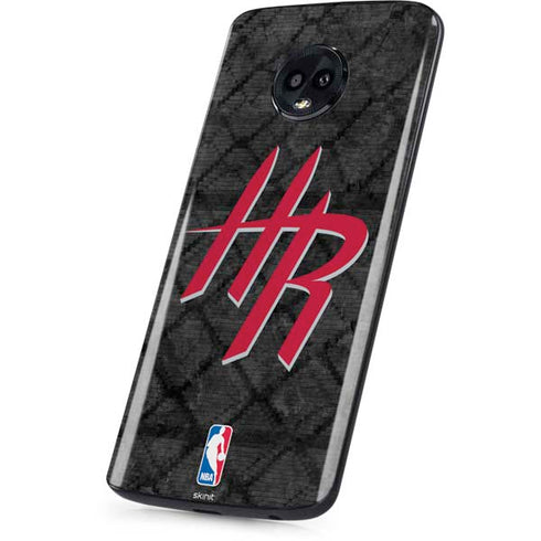 NBA Houston Rockets Dark Rust Moto G6 Skin