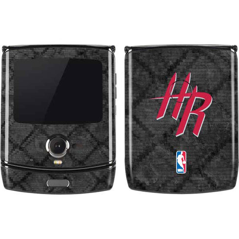 NBA Houston Rockets Dark Rust Motorola RAZR Skin