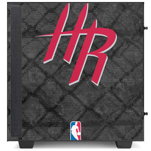 NBA Houston Rockets Dark Rust NZXT H510 Compact ATX Mid-Tower Case Skin