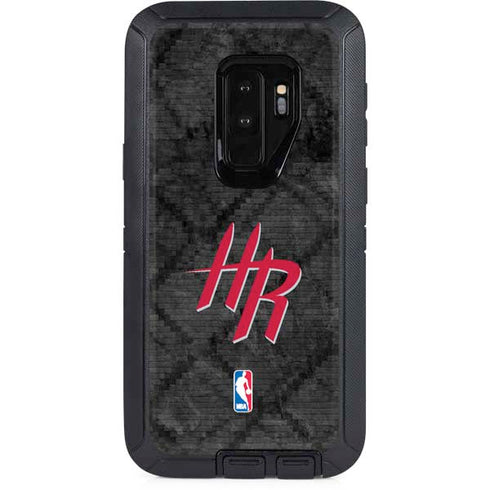 NBA Houston Rockets Dark Rust Otterbox Defender Galaxy Skin