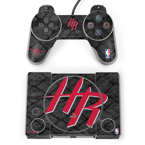 NBA Houston Rockets Dark Rust PlayStation Classic Bundle Skin