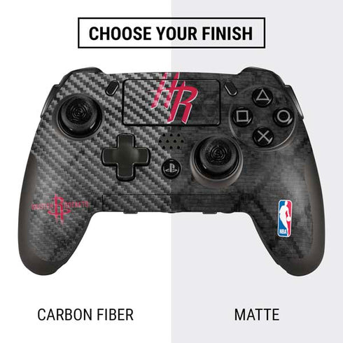 NBA Houston Rockets Dark Rust PlayStation Scuf Vantage 2 Controller Skin