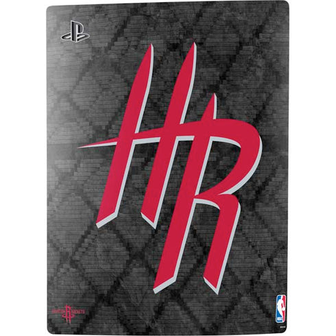 NBA Houston Rockets Dark Rust PS5 Console Skin