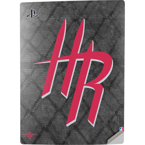 NBA Houston Rockets Dark Rust PS5 Digital Edition Console Skin