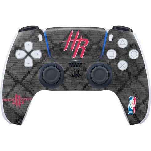 NBA Houston Rockets Dark Rust PS5 Controller Skin