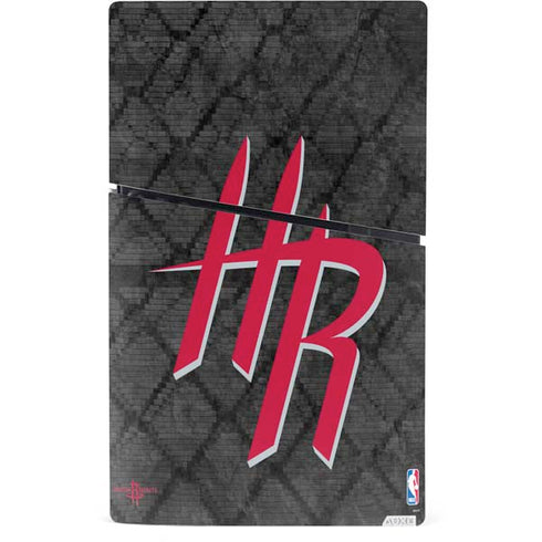 NBA Houston Rockets Dark Rust PS5 Slim Digital Edition Console Skin