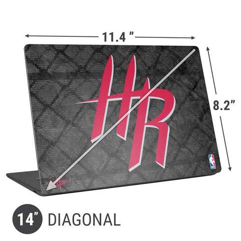 NBA Houston Rockets Dark Rust Universal Laptop 14in (11.4 x 8.2in) Skin