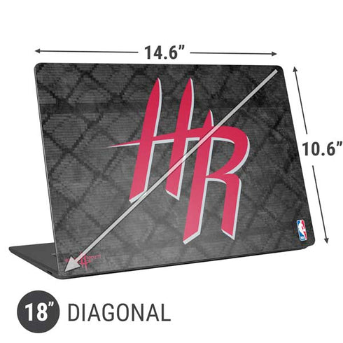 NBA Houston Rockets Dark Rust Universal Laptop 18in (14.6 x 10.6in) Skin