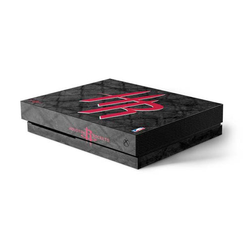 NBA Houston Rockets Dark Rust Xbox One X Console Skin