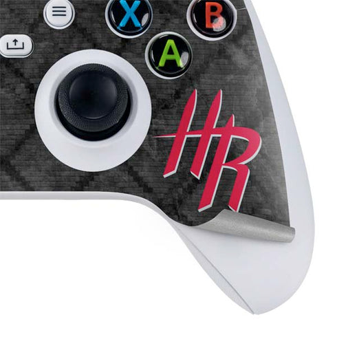 NBA Houston Rockets Dark Rust Xbox Series S Controller Skin