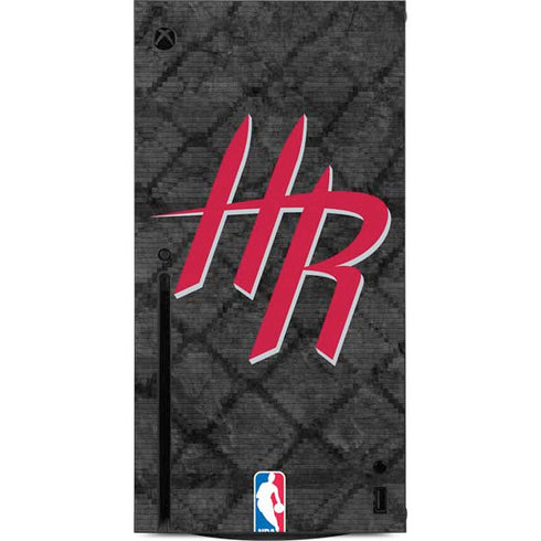 NBA Houston Rockets Dark Rust Xbox Series X Console Skin