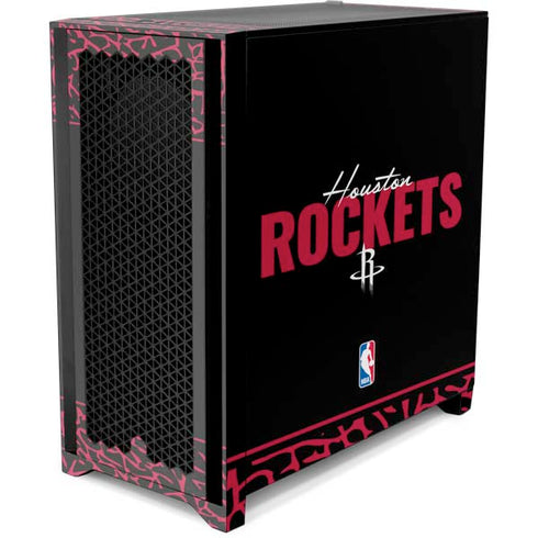 NBA Houston Rockets Elephant Print Corsair 4000D Tempered Glass Mid-Tower ATX Case Skin
