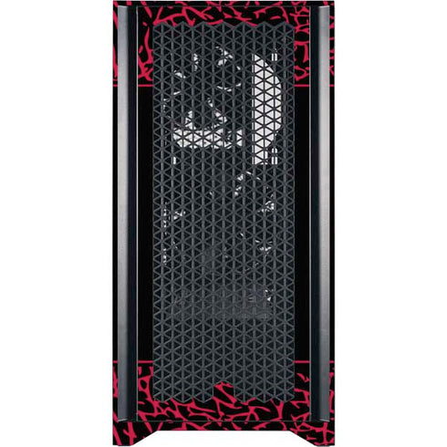 NBA Houston Rockets Elephant Print Corsair 4000D Tempered Glass Mid-Tower ATX Case Skin