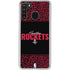 NBA Houston Rockets Elephant Print Galaxy A21 Clear Case