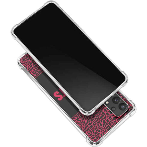 NBA Houston Rockets Elephant Print Galaxy A32 5G Clear Case