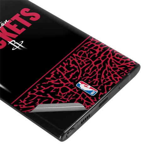 NBA Houston Rockets Elephant Print Galaxy Note 10 Plus Skin
