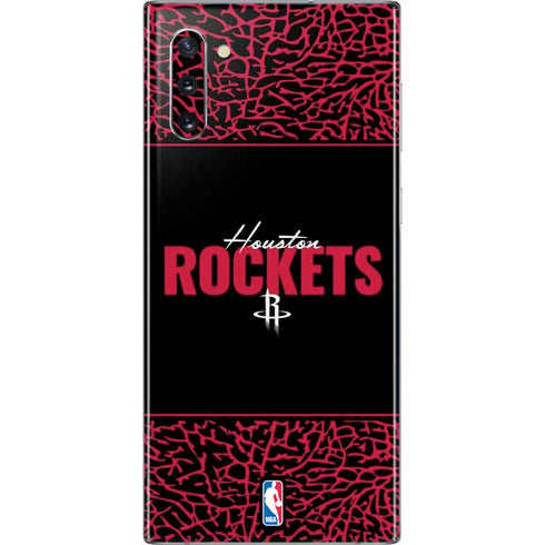 NBA Houston Rockets Elephant Print Galaxy Note 10 Skin