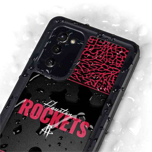 NBA Houston Rockets Elephant Print Galaxy Note20 5G Waterproof Case