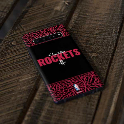 NBA Houston Rockets Elephant Print Galaxy S10 Plus Skin