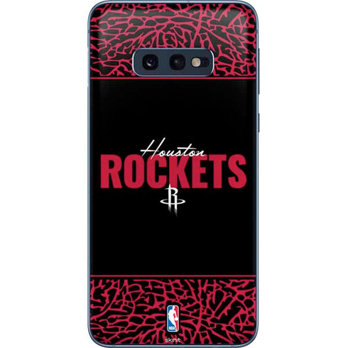 NBA Houston Rockets Elephant Print Galaxy S10e Skin